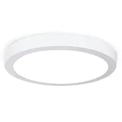 OEM - Plafon LED Sobrepuesto Logic 24W Luz Fria Blacklight 1920LM - Blanco