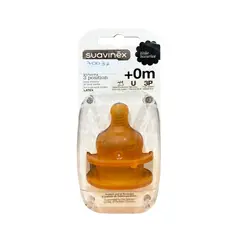 SUAVINEX - REPUESTO TETINA REDONDA LATEX +0M 2 UNI.