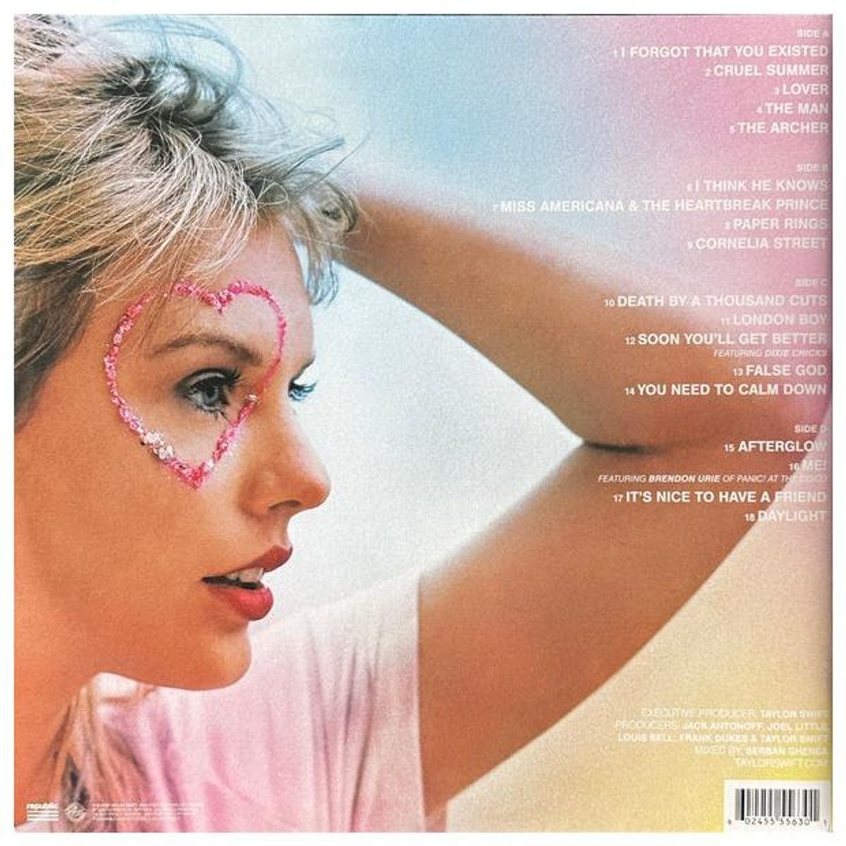 HITWAY MUSIC - TAYLOR SWIFT - LOVER (2LP) - VINILO HITWAY MUSIC