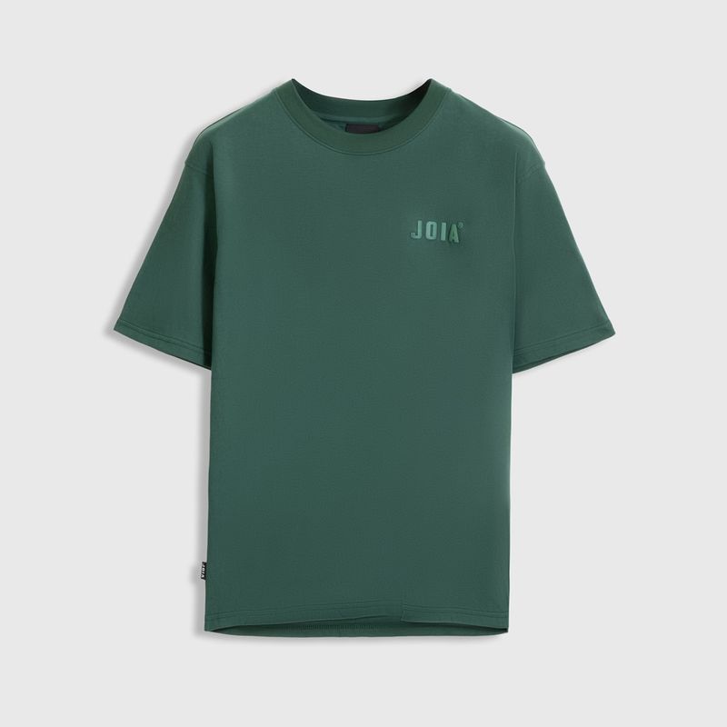 JOIA - Polera Manga Corta Algodón BV Verde Botella Unisex JOIA