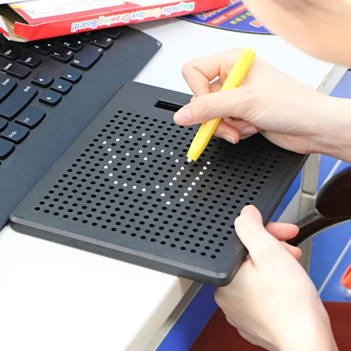OEM - TABLERO DE DIBUJO CON LAPIZ MAGNETICO MONTESSORI