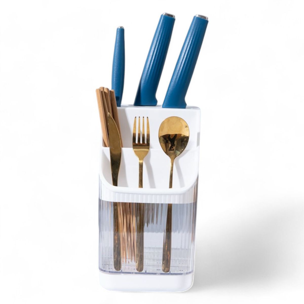 GENERICO - Organizador Y Soporte Para Tapas Ollas Y Cuchillos Acrilico