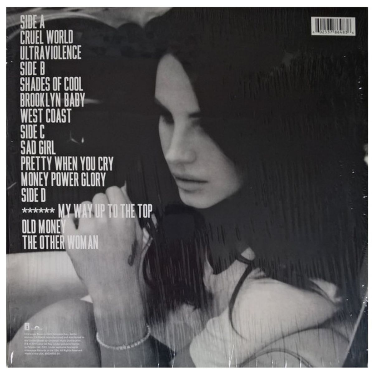 HITWAY MUSIC - LANA DEL REY - ULTRAVIOLENCE 2LP - VINILO HITWAY MUSIC