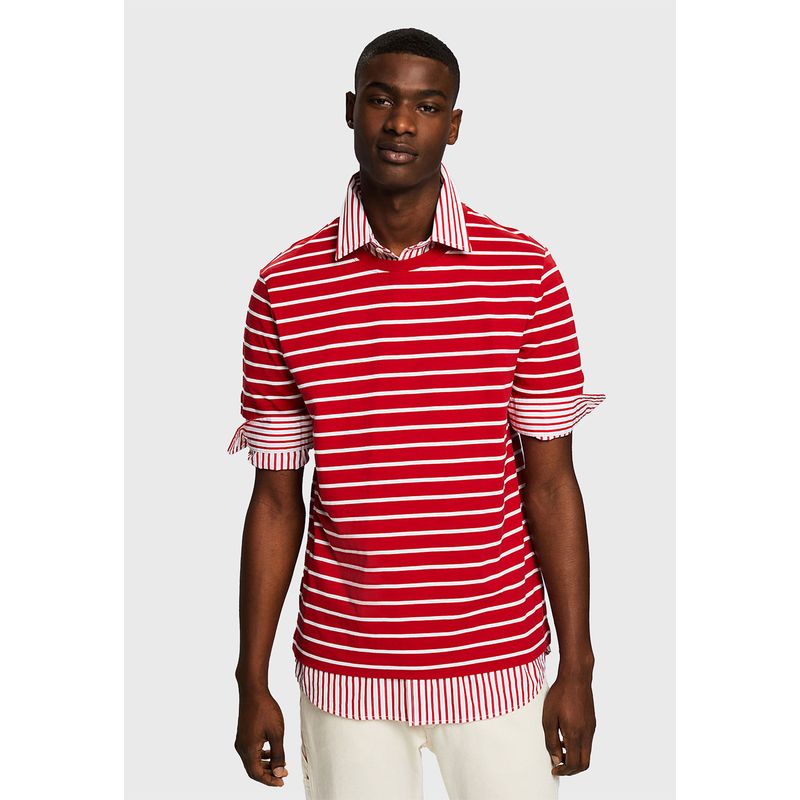ESPRIT - Polera A Rayas Hombre Esprit ESPRIT
