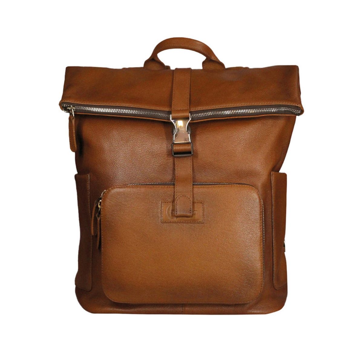 CRAFTMEN - Mochila 100% cuero natural Belfast color Brandy