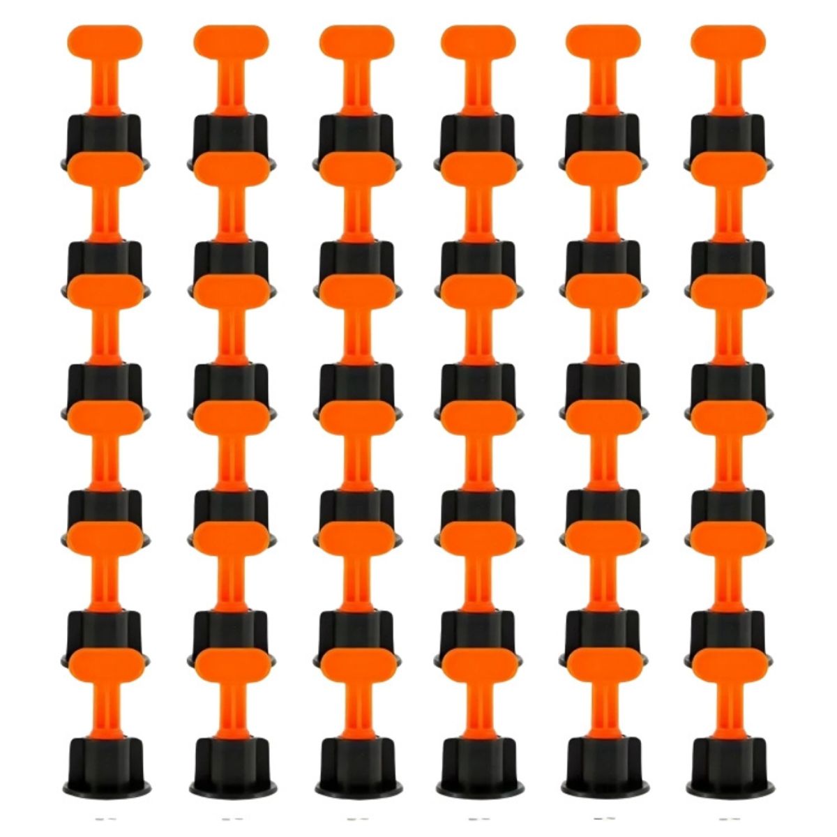 GENERICO - Kit Nivelador Cerámicas Porcelanato Reutilizable 50 Unidades