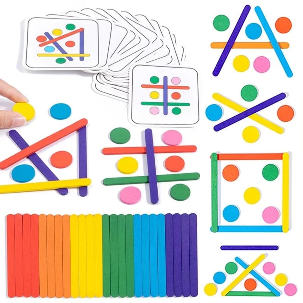 GENERICO - JUEGO SENSORIAL DINAMICO COLORES MONTESSORI