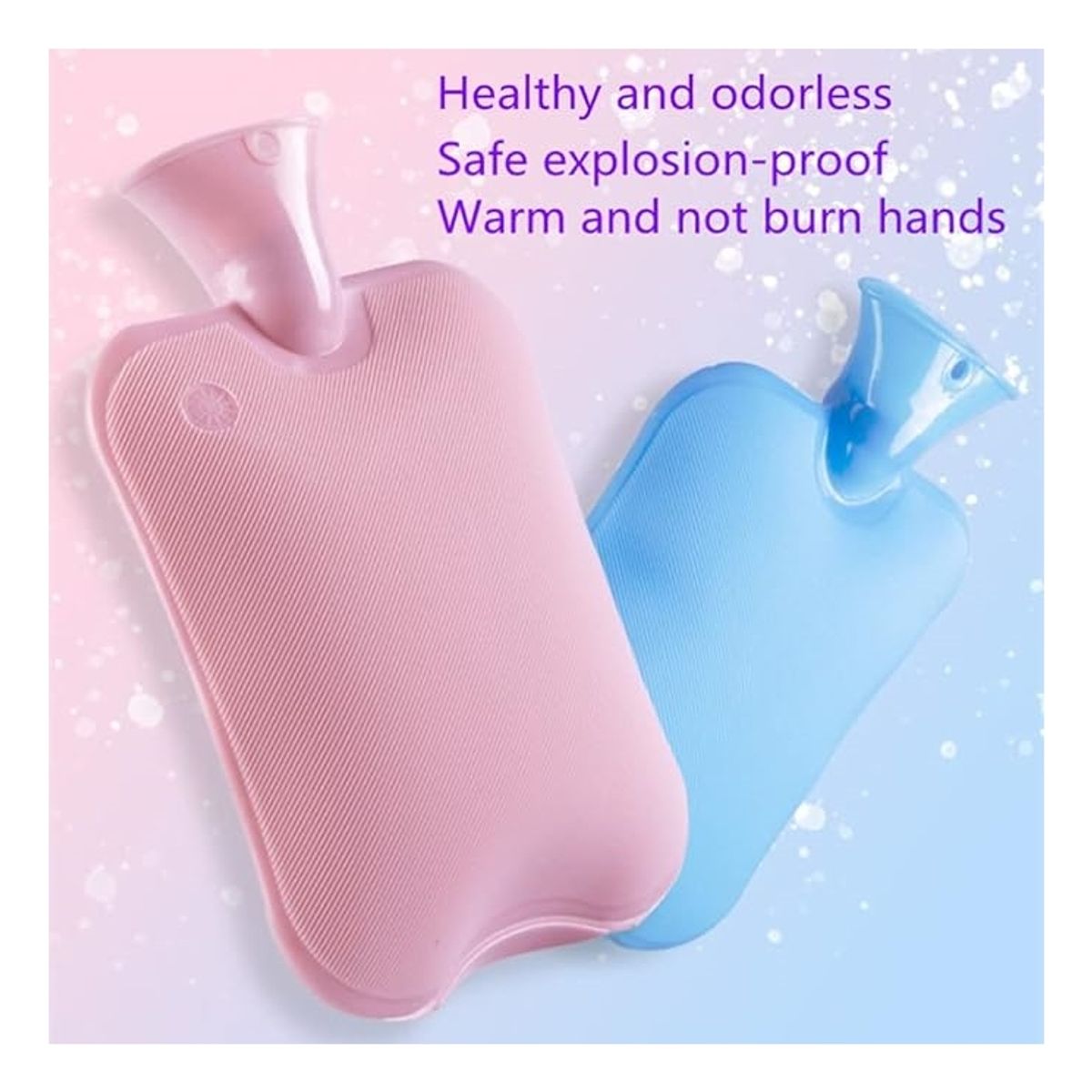 ATURE - Guatero Calentador Invierno 1 Litro Con Funda De Franela