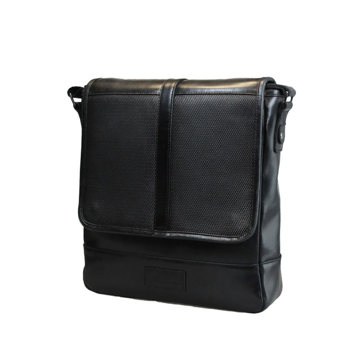 CRAFTMEN - Morral 100% Cuero Genuino Liuto Negro