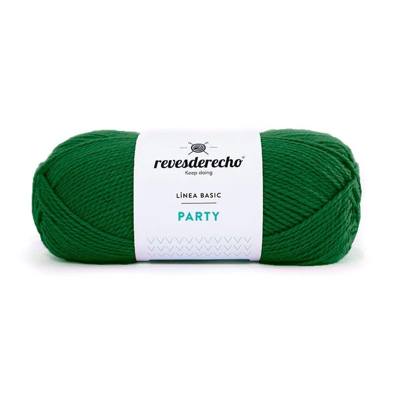 REVESDERECHO - Lana Party 100grs - Verde Billar 0085