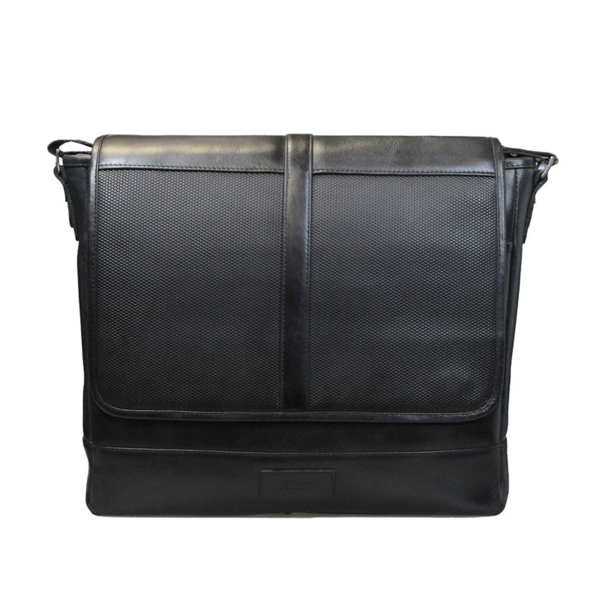 CRAFTMEN - Morral 100% Cuero Genuino Liuton Negro