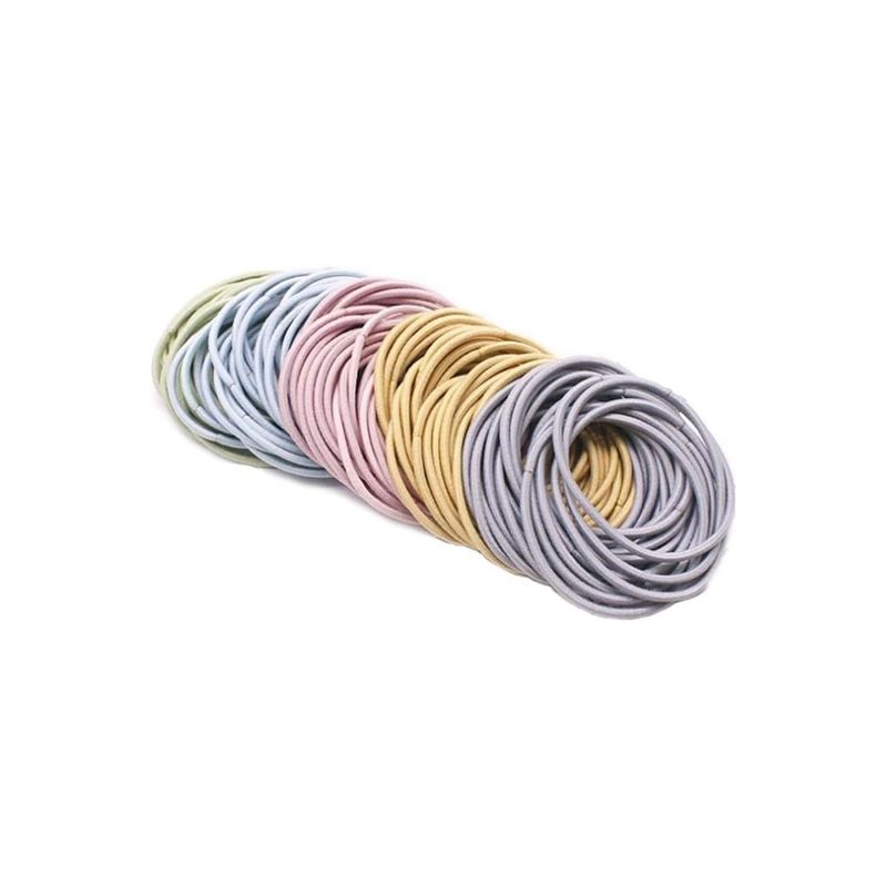 GENERICO - Set 200 Pcs Ligas De Cabello Colets Pelo Multicolor