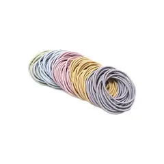 GENERICO - Set 200 Pcs Ligas De Cabello Colets Pelo Multicolor