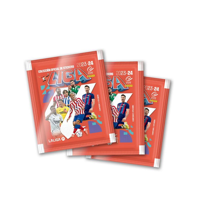 PANINI CHILE - Pack 40 Sobres La Liga Española 2023 - 2024