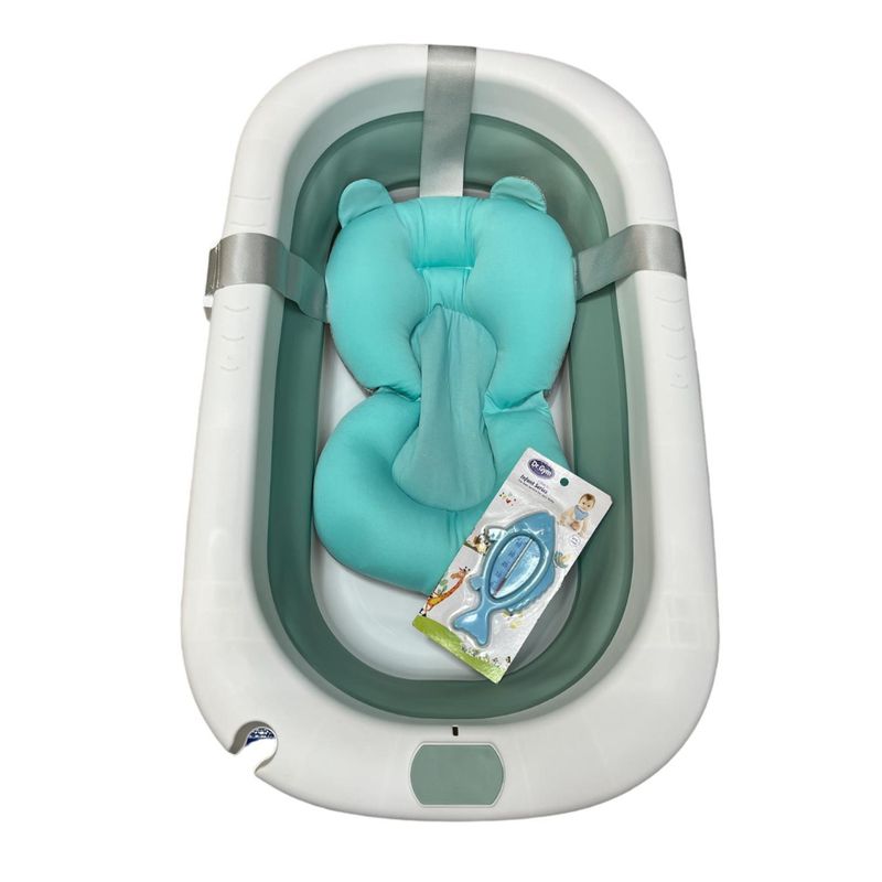 GENERICO - Kit Mi Primer Baño Para Bebé Verde