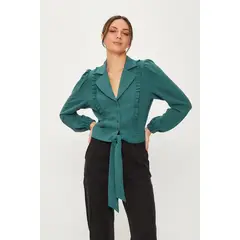 IO - Blusa Lisa Verde Musgo