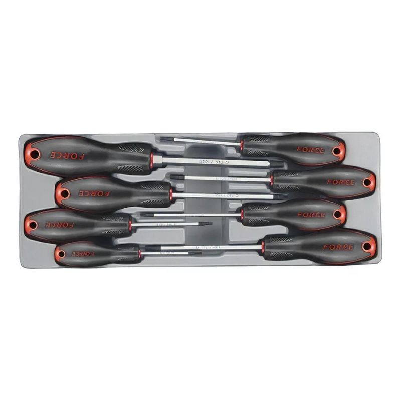 FORCE - Juego Destornilladores Torx  Perf 8 Piezas 2086t Force