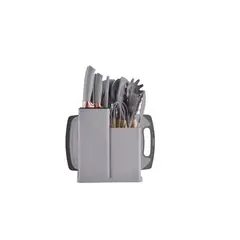ANGELES DEL HOGAR - Set De 19 Utensilios Juego De Cocina Silicona