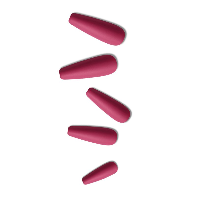 KISS BY IMSIBEAUTY - UÑAS KISS GLAM FANTASY - BORDEAUX