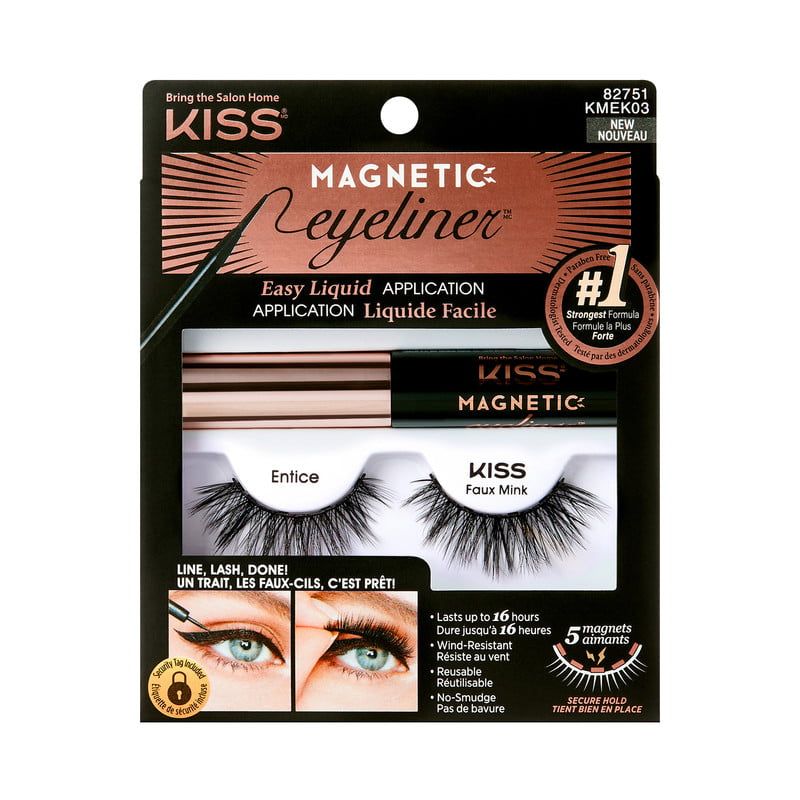 KISS BY IMSIBEAUTY - PESTAÑAS MAGNETICAS KISS - KIT MAGNETIC EYELINER 03