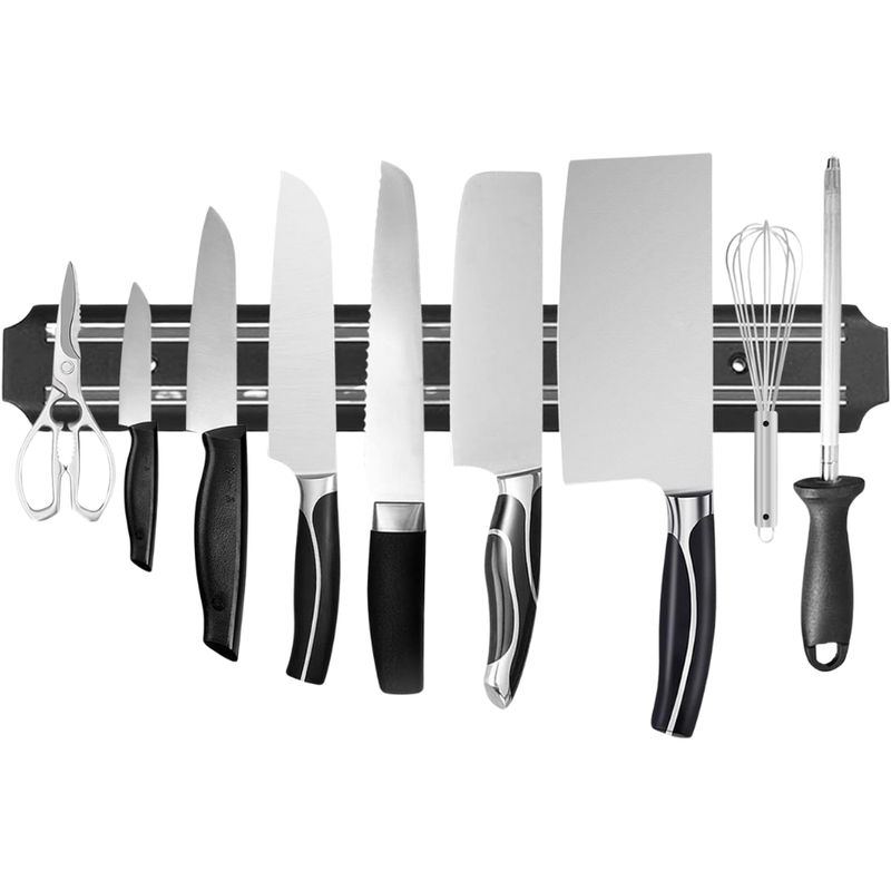 GENERICO - Imán Barra Magnética Cocina Porta Cuchillos 33 Cm