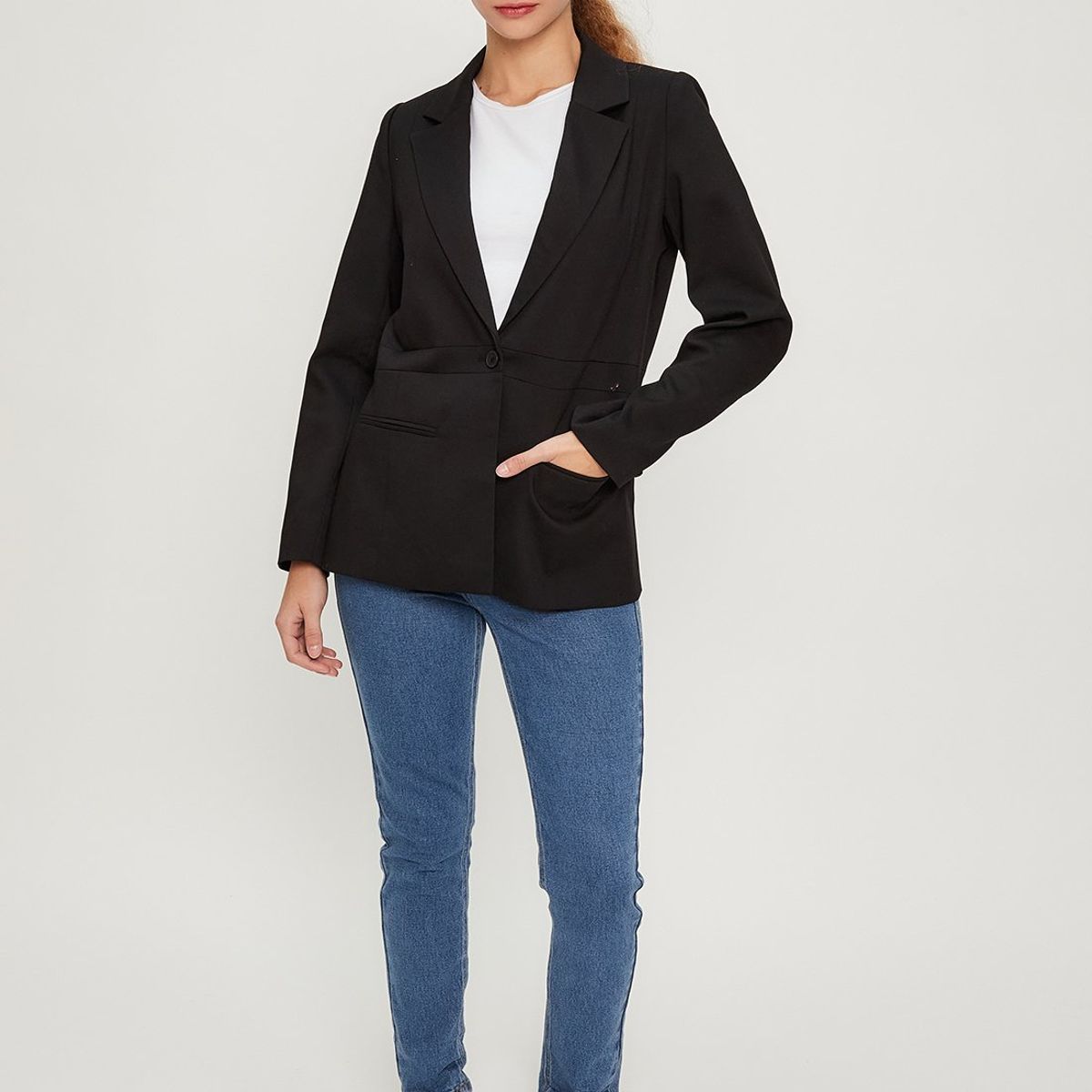 IO - Blazer Negro Mujer Io