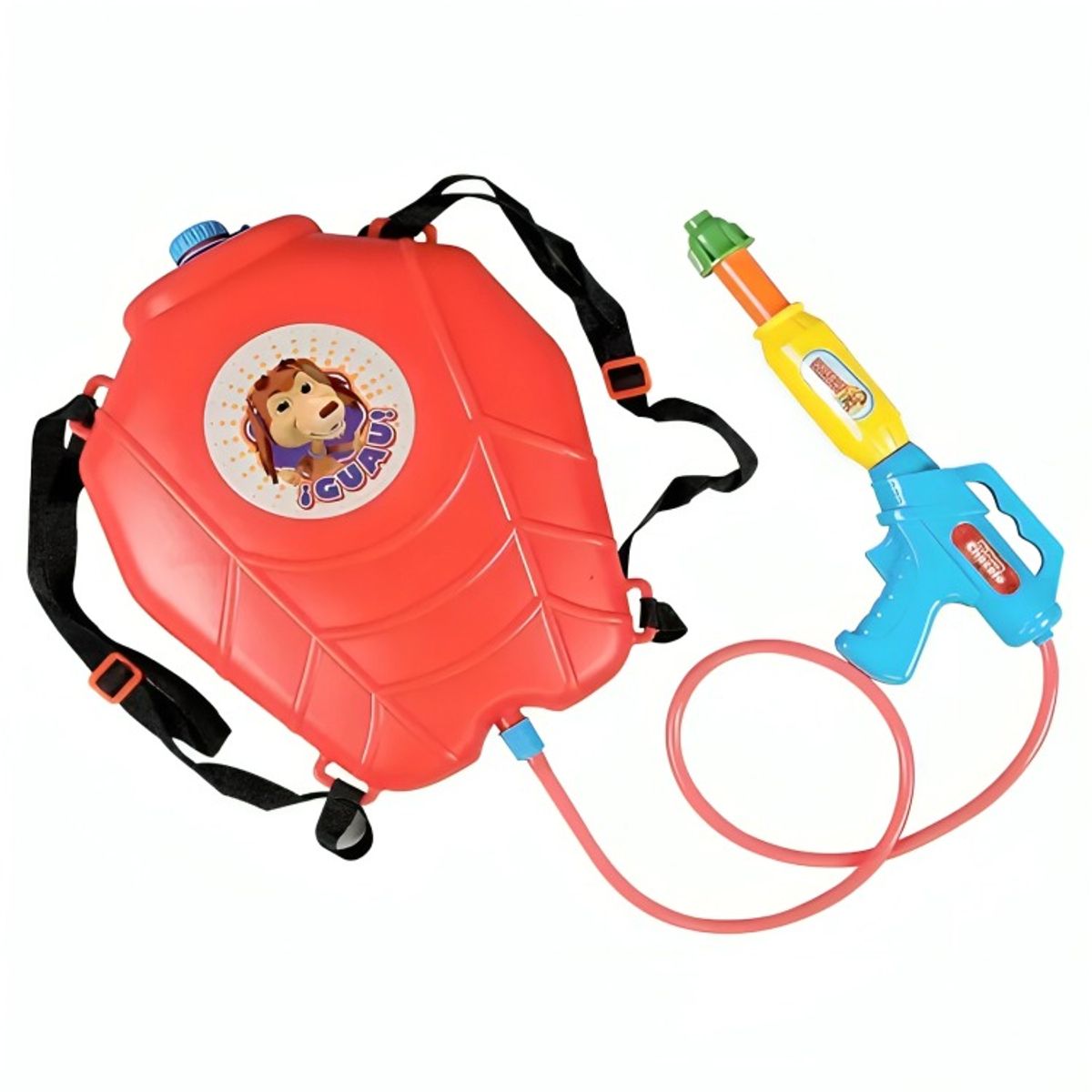 OEM - MOCHILA LANZA AGUA PERRO CHOCOLO