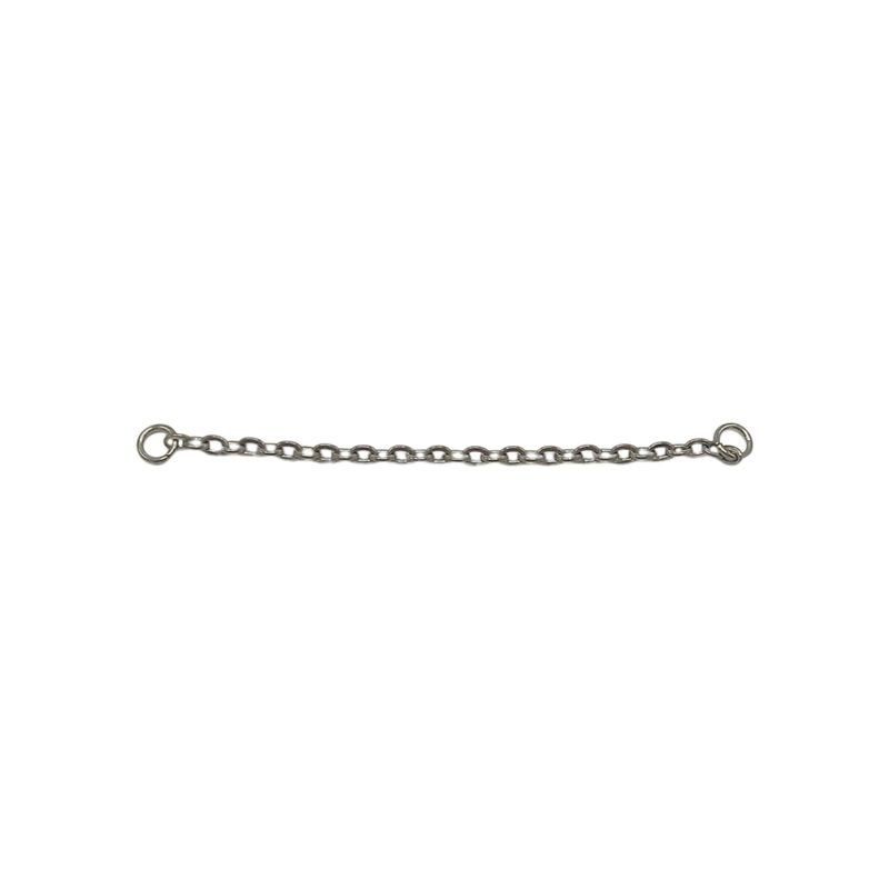 ELBAULDEJUMA - Cadena Piercing Puente Nasal 35mm Conectora Joya F136 Titanio