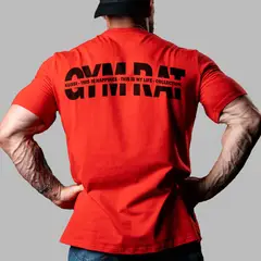 KUSSI COLLECTION - Polera basic Gym Rat Edicion Limitada Red