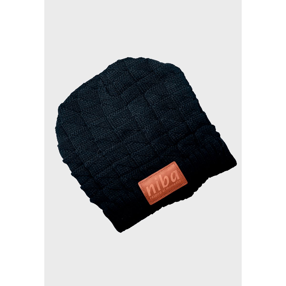 NIBA - Gorro Lana Los Queules Negro Niba