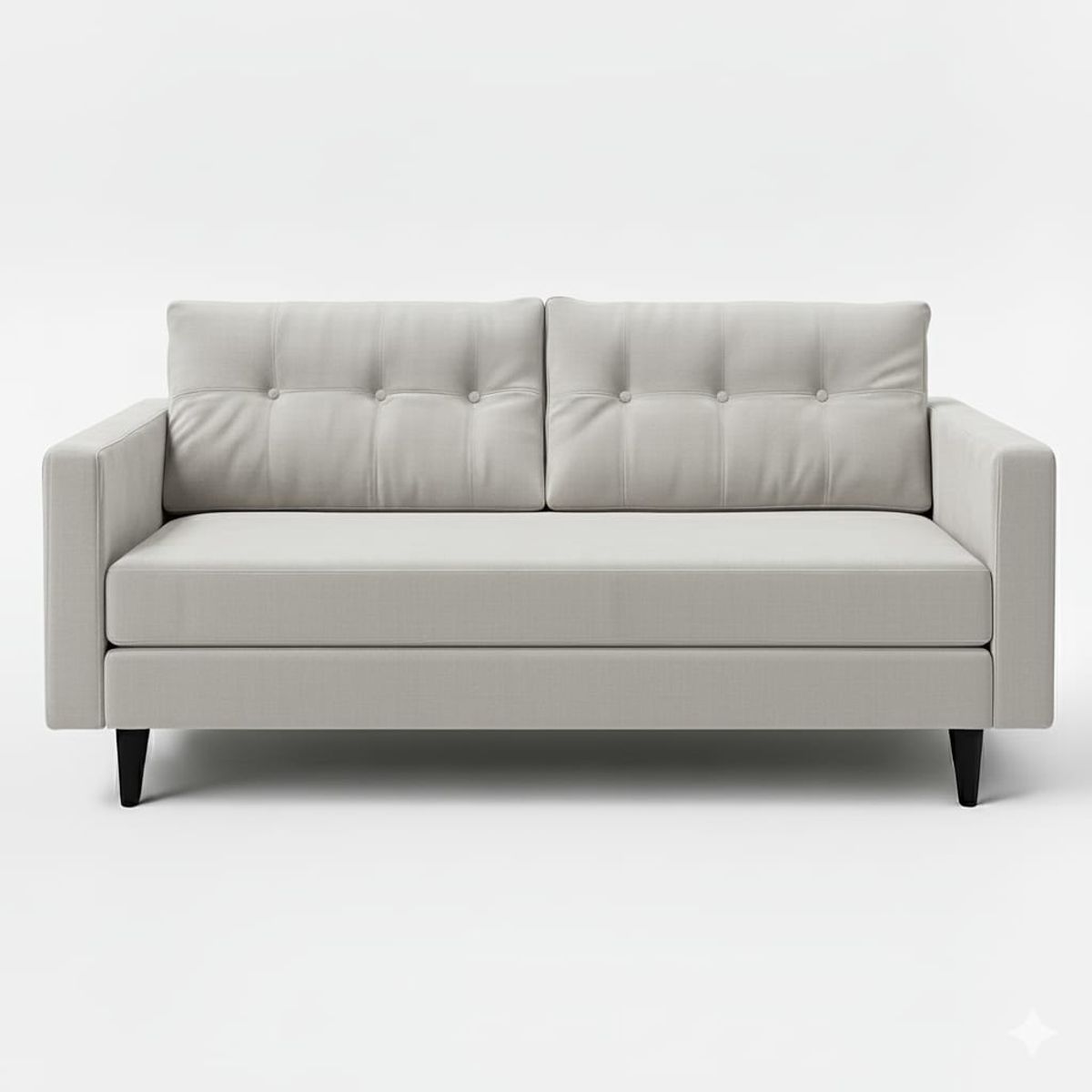 FLOBAL - Sofa 3 Cuerpos Paris - Perla Repelente a Liquidos