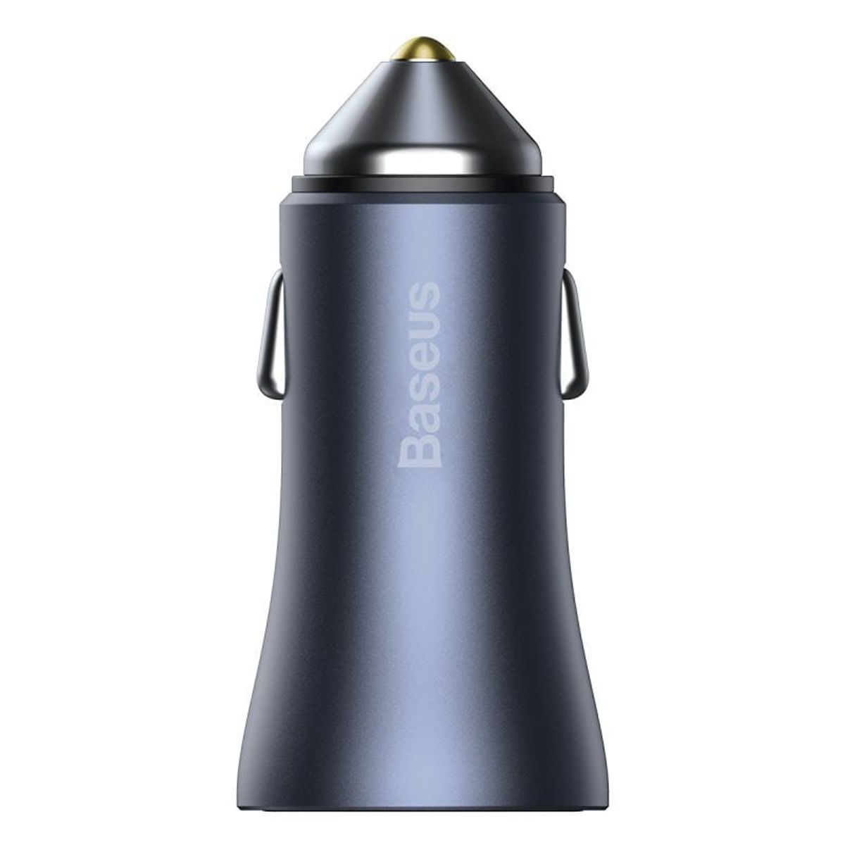 BASEUS - Cargador de Auto Baseus Gris Oscuro 2 USB, Tipo C, 40W