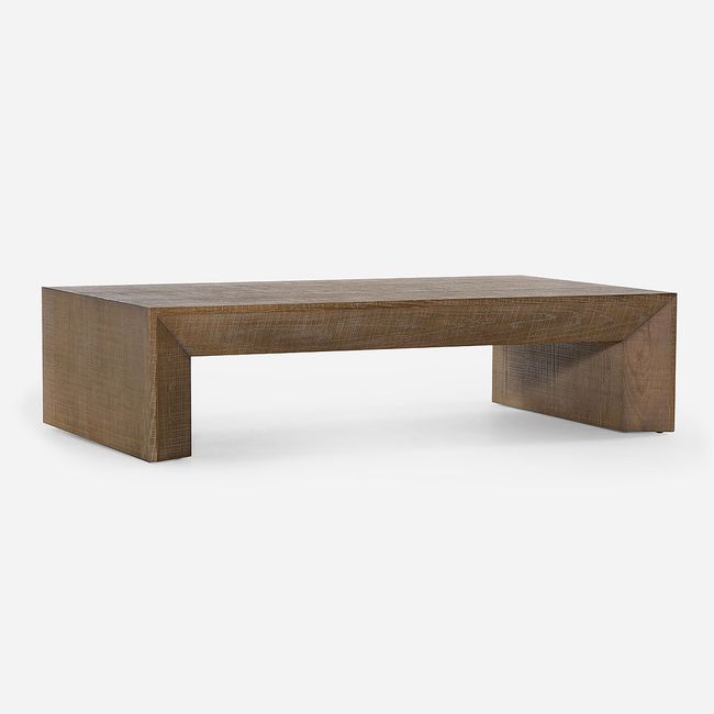 ROSEN - Mesa de Centro Rosen Ruka Rectangular 140 x 80 cm Café