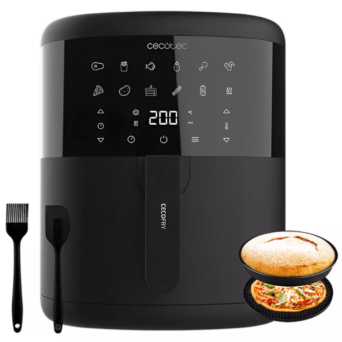 CECOTEC - Freidora De Aire Air Fryer Cecotec Bombastik 1700w 6l 4993