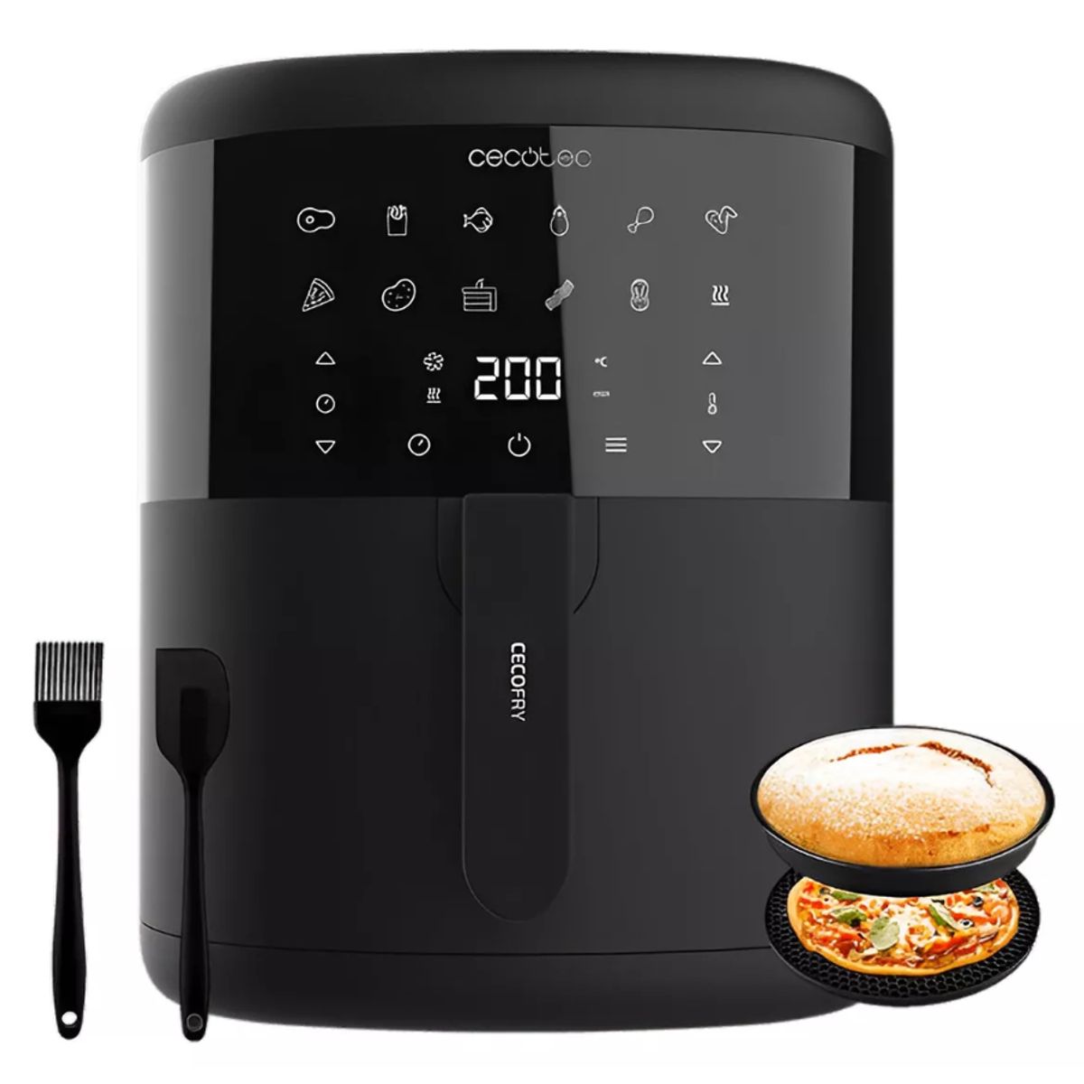 CECOTEC - Freidora De Aire Air Fryer Cecotec Bombastik 1700w 6l 4993