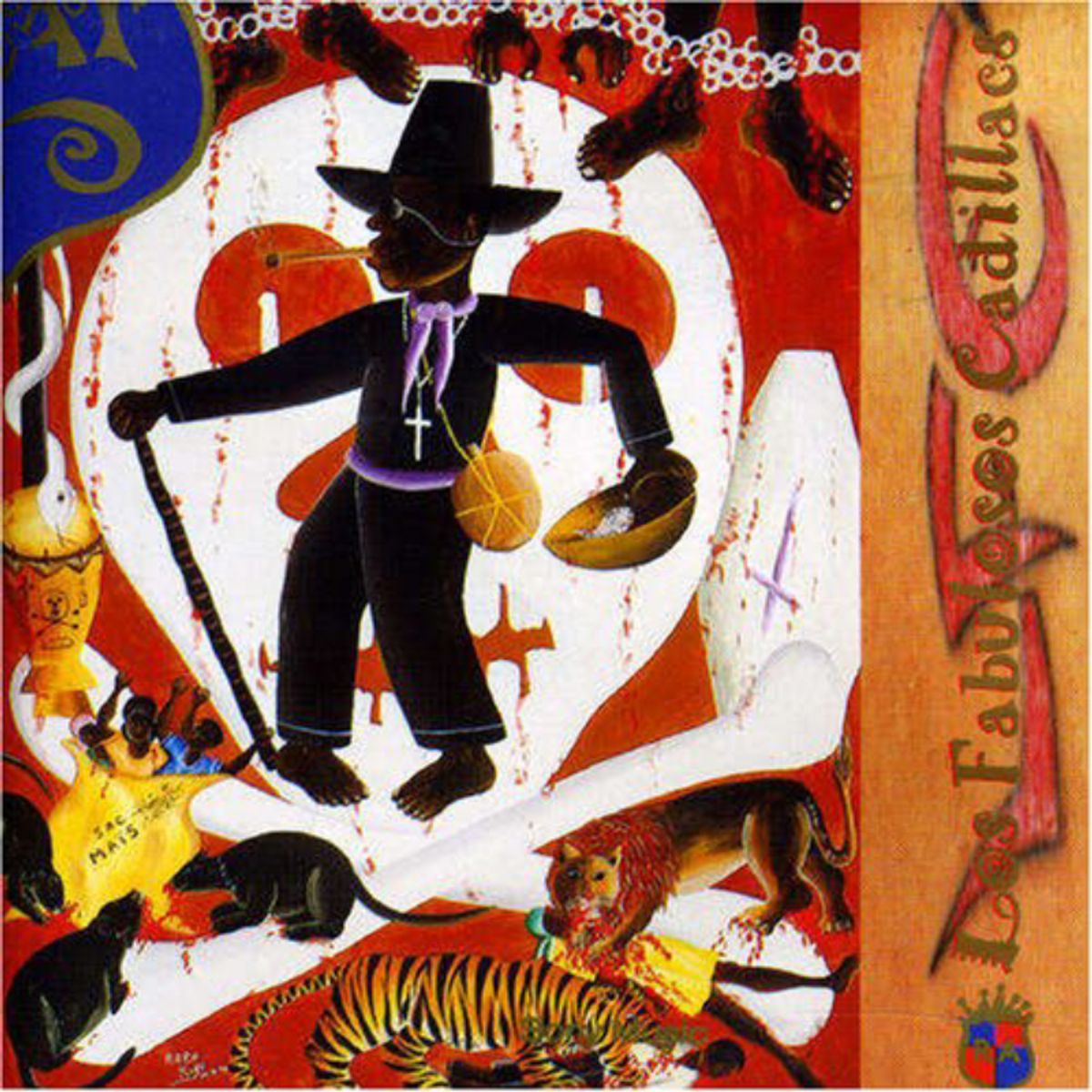 GRUPO LASER DISC - VINILO LOS FABULOSOS CADILLACS REY AZUCAR 2LP