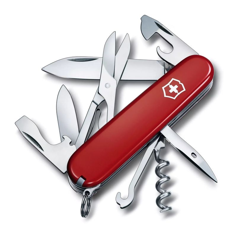 VICTORINOX - Navaja Victorinox Climber De 91Mm - 14 Funciones Color Rojo