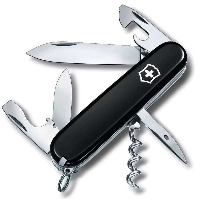 VICTORINOX - Navaja Victorinox Spartan De 91Mm- 12 Funciones Color Negro