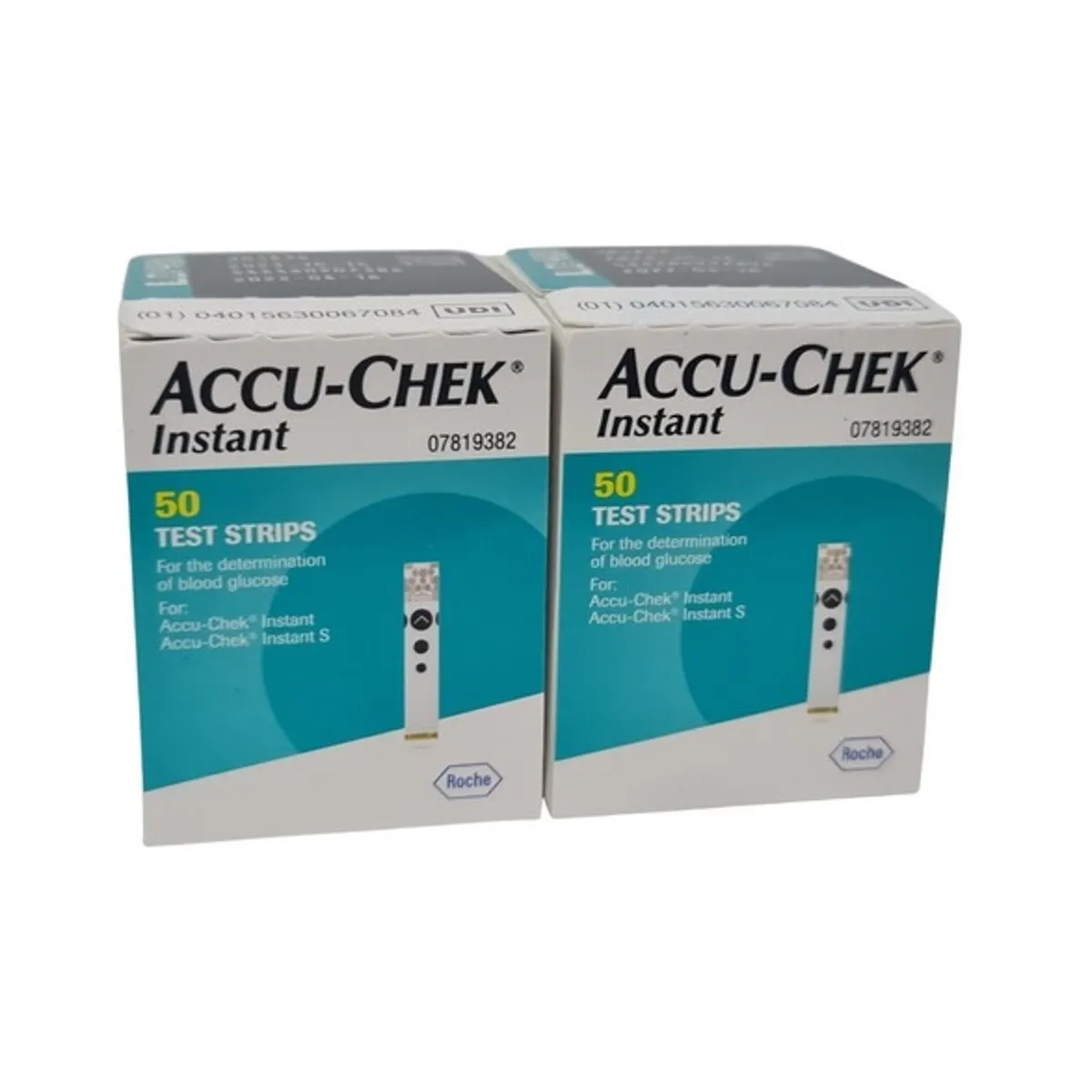 ACCU CHEK - 100 Tiras / Cintas Reactivas Accu Chek Instant