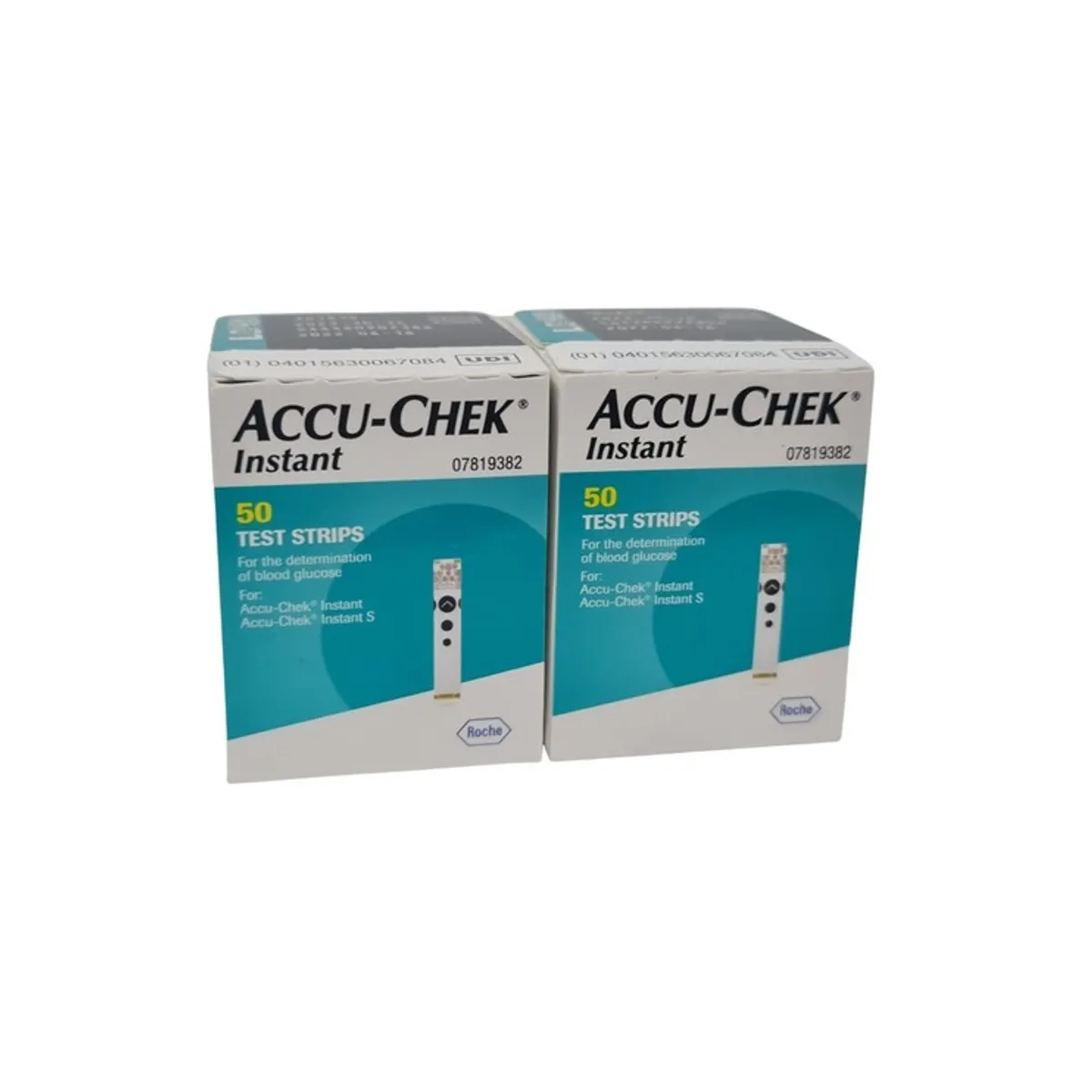 ACCU CHEK - 100 Tiras / Cintas Reactivas Accu Chek Instant