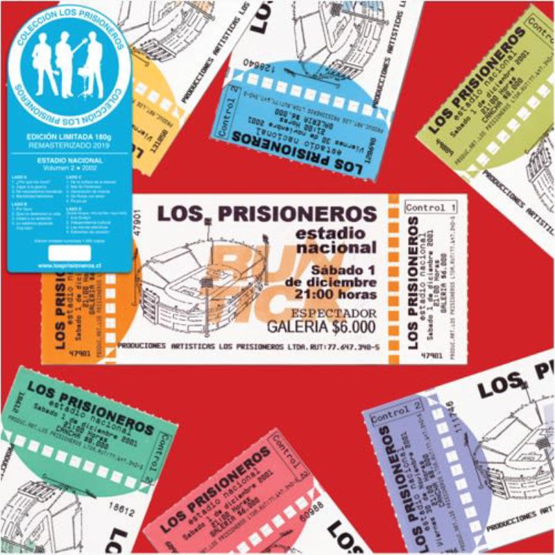 GRUPO LASER DISC - VINILO LOS PRISIONEROS  ESTADIO NACIONAL VOL2 2LP