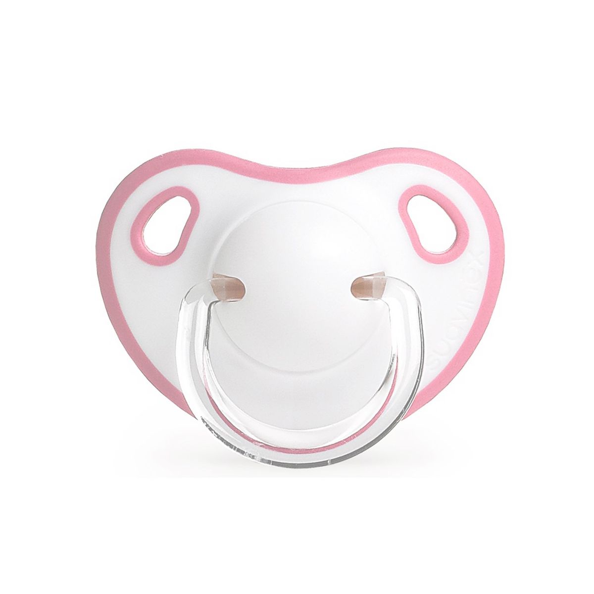 SUAVINEX - CHUPETE COMFORT TETINA SILICONA ANATOMICA +6M ROSADO