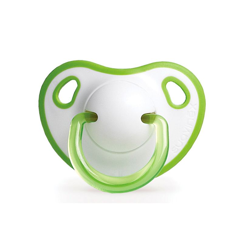 SUAVINEX - CHUPETE COMFORT TETINA SILICONA ANATOMICA +6M VERDE