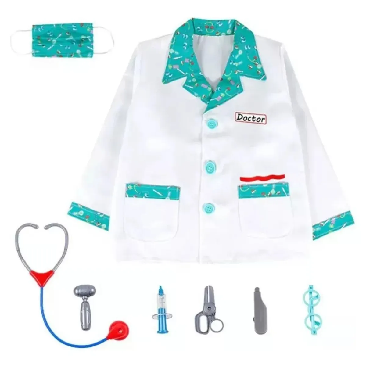 MUNDO MAGIA - Disfraz Doctor Consulta Para Niños Y Niñas