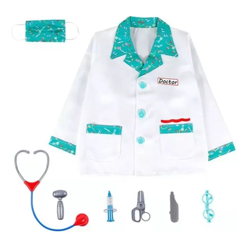 MUNDO MAGIA - Disfraz Doctor Consulta Para Niños Y Niñas