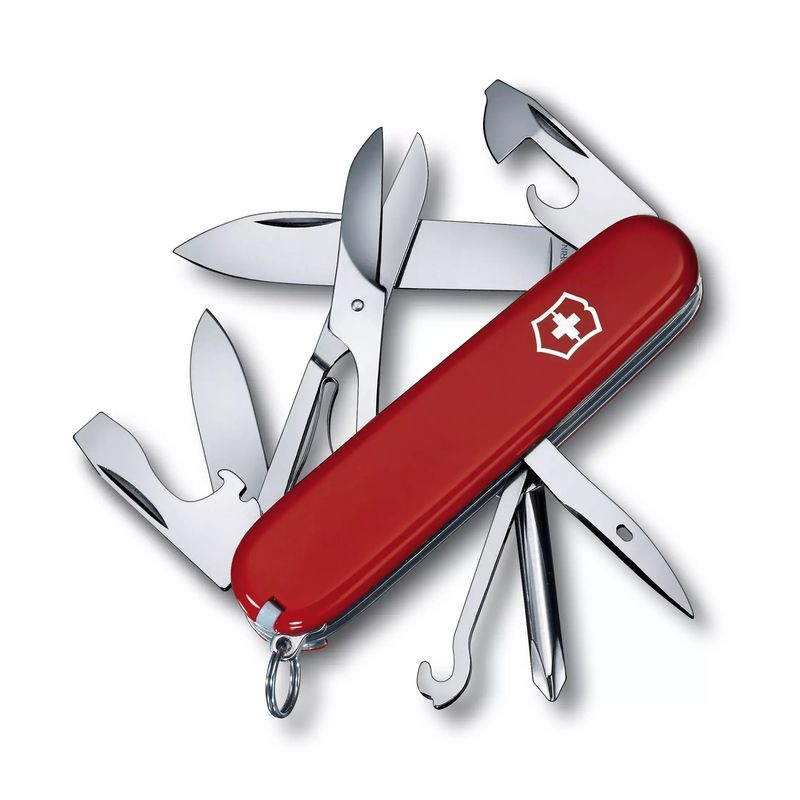 VICTORINOX - Navaja Victorinox Super Tinker 91mm 14 Funciones Rojo