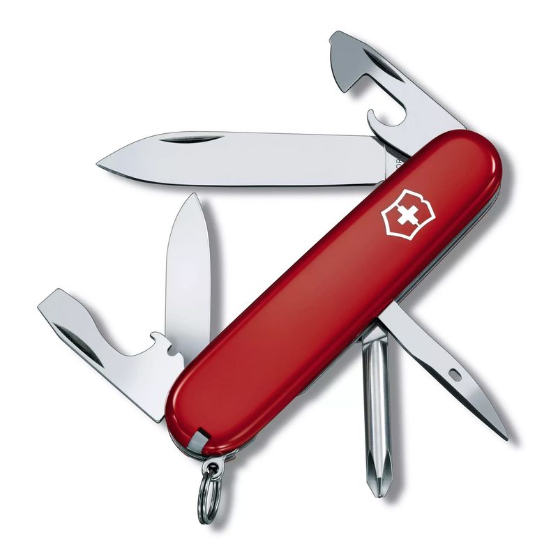 VICTORINOX - Navaja Victorinox Tinker 91mm 12 Funciones Roja Mod: 1.4603