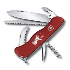 VICTORINOX - Navaja Hunter De 111Mm - 12 Funciones Color Rojo