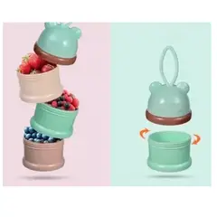 GENERICO - Contenedor Porta Leche En Polvo Para Bebes Portátil