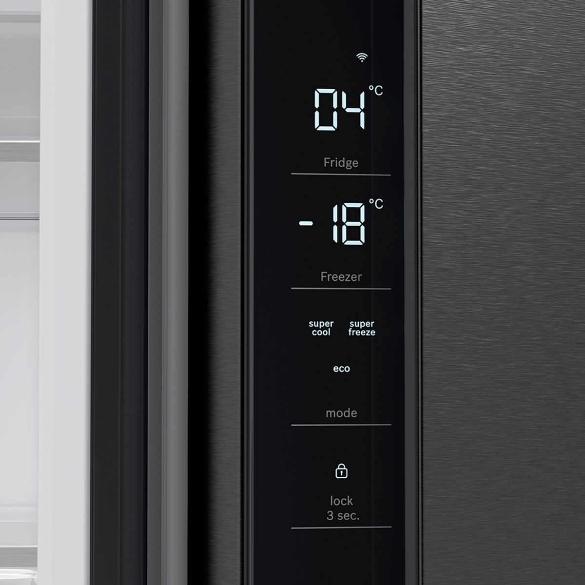 BOSCH - Refrigerador Bosch Multidoor Serie 4 KFN96AXEA 605L Inox Negro